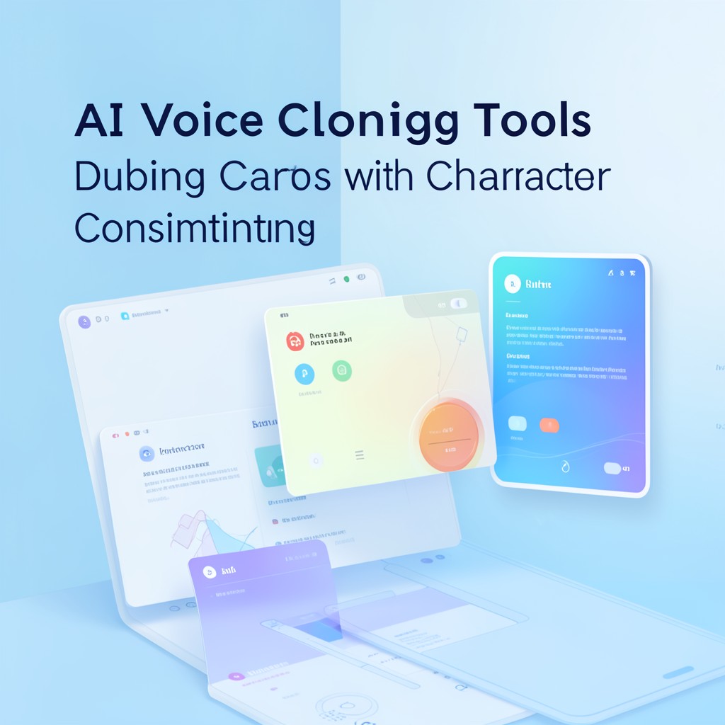 AI Voice Cloning Tools 2026: Dubbing Cartoons with Character Consistency