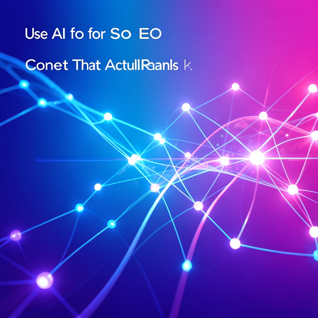 How to Use AI for SEO Content That Actually Ranks