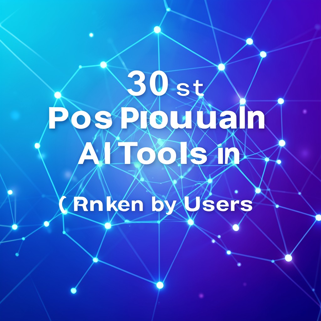 The 30 Most Popular AI Tools in 2026 (Ranked by Users)